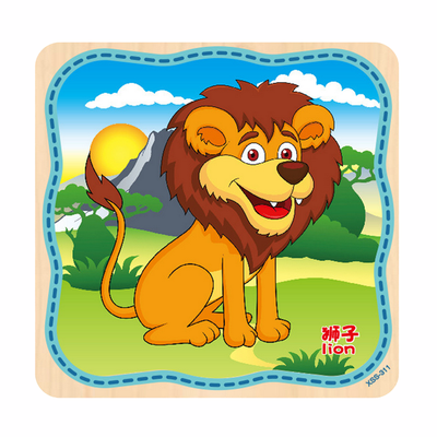 

YIWULAWooden Puzzle Educational Developmental Baby Kids Training Toy