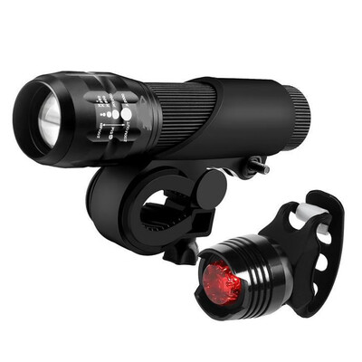 

Bike LED Lights Bicycle Front Safety Rear Flashlight Torch Lamp