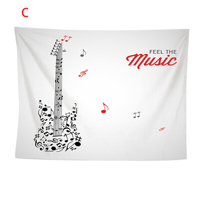

Toponeto Music Tapestry Fabric Wall Hanging Decor for Bedroom Living Room Dorm