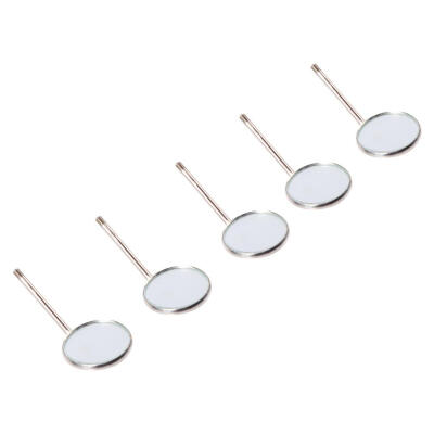 

Greensen Dental Reflector50pcs Stainless Steel Dental Orthodontic Mouth Mirrors Plain Mirror Dental Mirrors