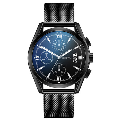 

Gobestart Luxury Watches Quartz Watch Stainless Steel Dial Casual Bracele Watch
