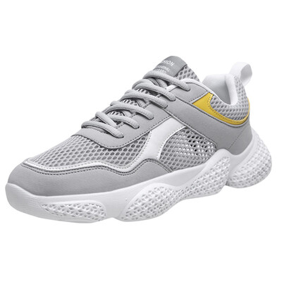 

New Spring Autumn casual sneaker Shoes trendy comfortable Mens Lightweight Mesh Sneakers Breathable Fashion Woven Shoes