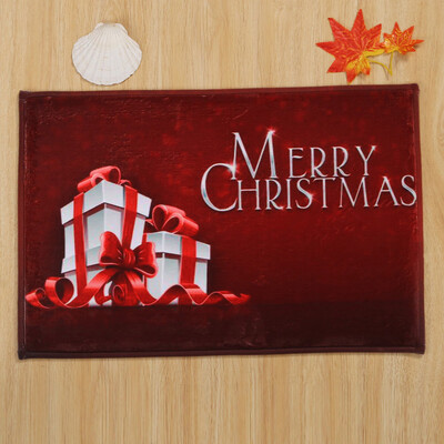 

Tailored Merry Christmas Welcome Doormats Indoor Home Carpets Decor 40x60CM