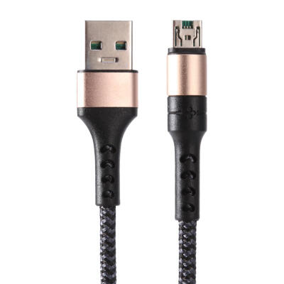 

Micro USB Charger Cable Round Head Braided Fast Charging Data Sync Cable