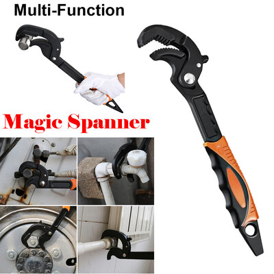 

〖Follure〗35mm Adjustable Magic Wrench Multi-Function Spanner Universal Wrench Pipe Tool