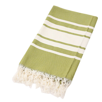 

Toponeto Turkish Cotton Bath Beach Spa Sauna Yoga Fringed Jacquard Towel