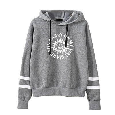 

Arrival Hot Sale Casual Supernatural Letter Print Hoodie Long Sleeve