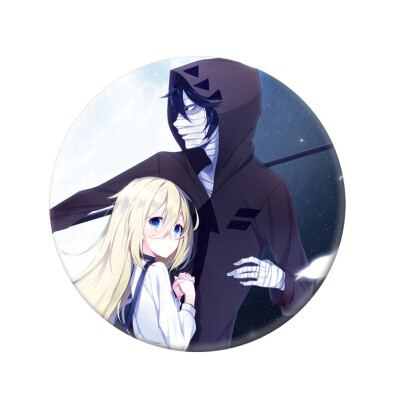 

1pcs Anime Angels of Death Cosplay Badge Cartoon Rachel Gardner Ray Brooch Pins Zack Collection bags Badges for Backpacks