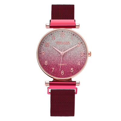 

Luxury Women Watches Dial Ladies Fashion Quartz Wristwatch Magnetic Buckle Strap Clock Casual Dress Gift Reloj Mujer 50