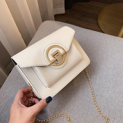 

Small fresh fashion casual wild chic shoulder bag 2019 new wave Korean version of the simple chain temperament Messenger bag