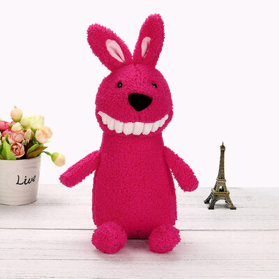 

Tailored Cartoon Smiling Toothy Animal Stuffed Doll Plush Toys Birthday Gift