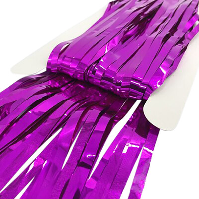 

New Foil Curtains Photography Background Metallic Fringe Curtains Shimmer Curtain For Birthday Wedding Party Christmas Decorations