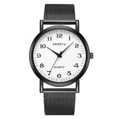 

Metal Mesh Stainless Steel Dress Watches 2018 New Famous Brand Casual Geneva Quartz Watch Women Relogio Feminino Clock 233