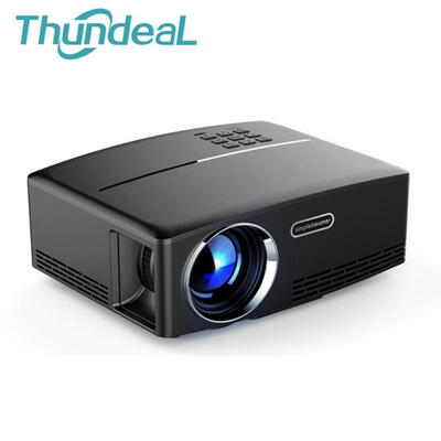 

ThundeaL GP80 Android 60 Portable Mini 3D LED LCD Projector VGA HDMI Optional Bluetooth Wireless Wi-Fi Beamer