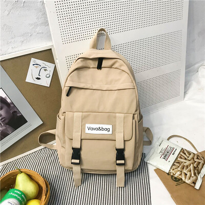 

Fashion schoolbag female insfeng Korean version ulzzang high school students backpack tidal high school shoulder bag