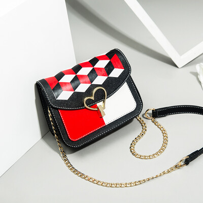 

Summer Little Girls Up-to-date Korean Version of the Fashion Hundred Ladies Bag Single Shoulder Bag Inclined Bag Ins Fashion