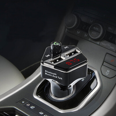 

〖Follure〗Wireless Bluetooth Car Kit MP3 Player FM Transmitter SD TF Dual USB Charge