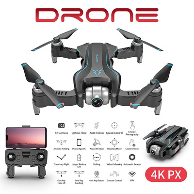 

Siaonvr 24G 4K OpticalFlow Following Dual Camera Trajectory Flight FPV RC Drone