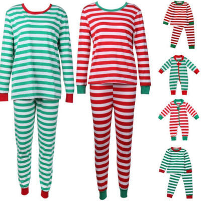 

Christmas Family Matching Pyjamas PJS Set Xmas Adult Sleepwear Nightwear Gift
