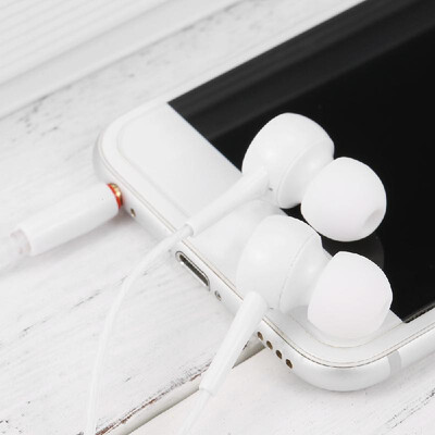 

35mm Wired Headphone In-Ear Headset Stereo Music Earphone Earpiece In-line Control Hands-free with Microphone for Smartphones Tab