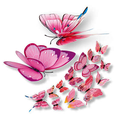 

〖Follure〗3D DIY Wall Stickers Fridge Magnet Home Decor Butterfly Stickers Room Decor