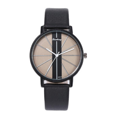 

Women Fashion Simple Alloy Case Leather Band Quartz Wrist Watch