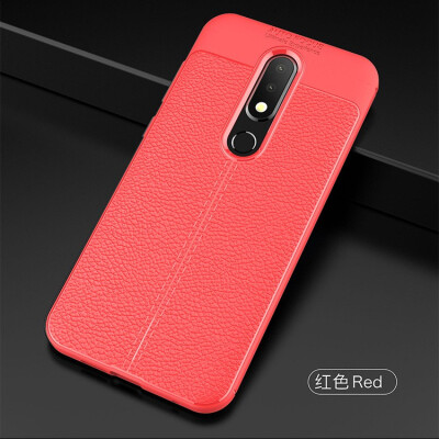 

2018 New Arrival Phone Case For NokiaX6 Business Dirt-Resistant Plain Super Soft Silicone Fitted Cases For Nokia 7plus