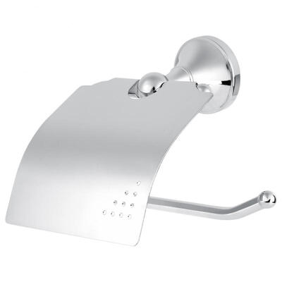 

Greensen Chrome Plated Bathroom Roll Paper Holder Paper Towel Hanging Storage Rack Accessories