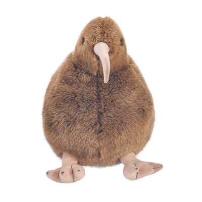 

Siaonvr Lifelike Brown Kiwis Plush Toys Lovely Bird Stuffed Animals Toy Birthday 12 inch
