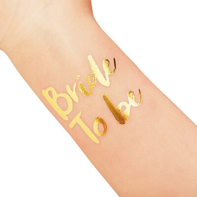 

Outdoor Bride Hen Party Weekend Temporary Tattoos Body Art Wedding Favors