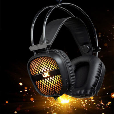 

UX A2 Stereo Headphones USB Cable Gaming Headset With Mic Voice Control For Laptop Computer Headphone