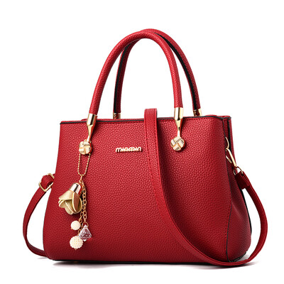 

Womens Fashion Korean Version Middle-aged Womens Bag Mothers Bag One Shoulder Slant Bag Handbag Killer Bag