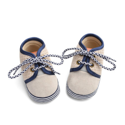

Baby Shoes Baby The First Walker Shoesborn Blue Pattern Round Lace Cotton Mesh Stitching Shoes Baby Boy Girl Shoes