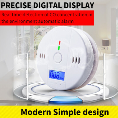 

〖Follure〗New LCD CarboN Monoxide RoHs Poisoning Gas Warning Sensor Detector Home Safety