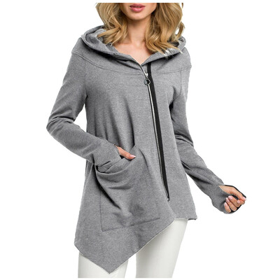 

Toponeto Fashion Women Solid Long Sleeve Pullover Tops Blouse Sweatshirt Coat Outercoat