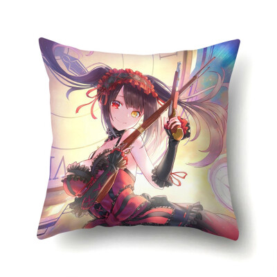 

Japanese Anime Date A Live Throw Pillowcase Decorative Pillow Case Cushion Cover