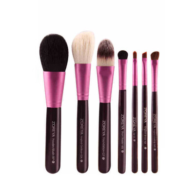 

7 Pcs makeup brush Set tools Powder Foundation Eyeshadow Blush Face Makeup Brushes kit with PU Box Choose