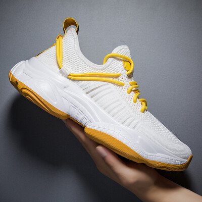 

Flying woven mens shoes sports old shoes mesh breathable shoes outdoor running shoes trend shoes