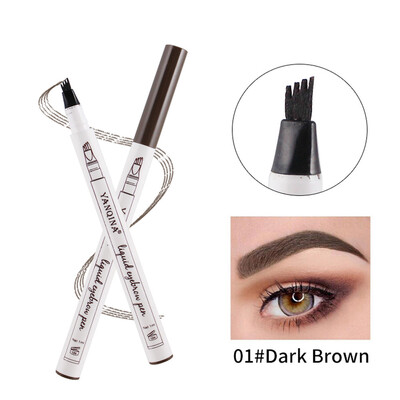 

〖Follure〗Eyebrow Tattoo Pen Waterproof Fork Tip Sketch Makeup Pen Microblading Ink Sketch