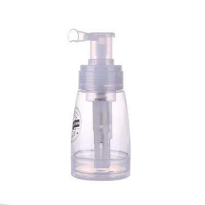

180ml Portable Travel Clear Powder Atomizer Bottle Plastic Refillable Spray