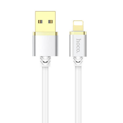 

HOCO U45 Lightning Cable Mobile Phone Silicone Fast Charging Cables 1m For IPhone-1m