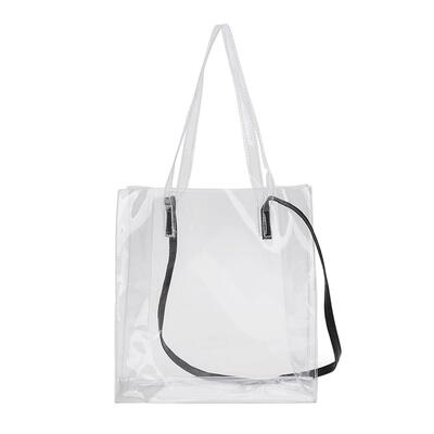 

Clear Women Shoulder Handbags Jelly Transparent Plastic Summer Beach Bags