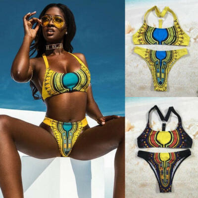 

UK Women Bandage Bikini Push-up Padded Bra Bandeau Swimsuit Bathing Set Swimwear