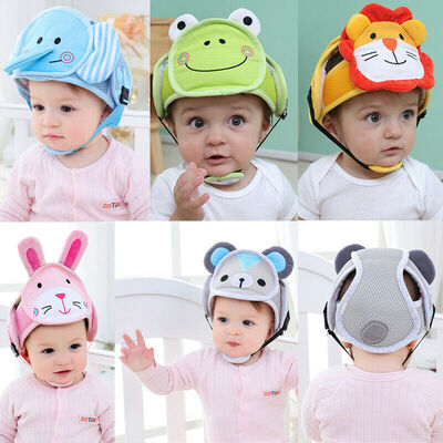 

Infant Baby Toddler Safety Helmet Kids Head Protection Hat for Walking Crawling