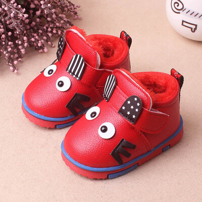 

Baby Infant Toddler Girls Boys Cartoon Winter Warm Shoes Snow Boots Sneakers