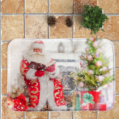 

Tailored Merry Christmas Welcome Doormats Indoor Home Carpets Decor 40x60CM