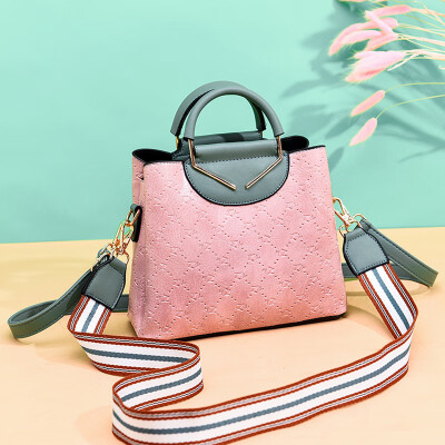 

Womens bag fashion handbag simple texture slant bag summer air one shoulder mother one shoulder one shoulder