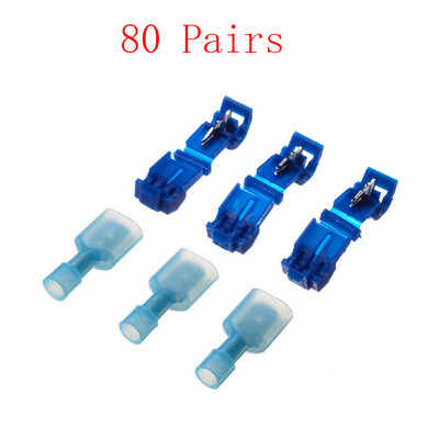 

〖Follure〗20 Pairs Quick Lock Splice Wire Connector Terminal Crimp Clip Car Wiring Cable