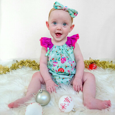 

Newborn Toddlers Baby Kids Cartoon Printed Romper Bodysuit Outfits Clothing