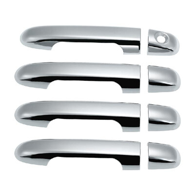 

Car Exterior Door Handle Frame Cover 4 Chrome Side Door Handle Trim Fit for Hyundai Elantra 2007-2010